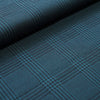 Fairtrade Bio Jacquard Glen Check Petrol