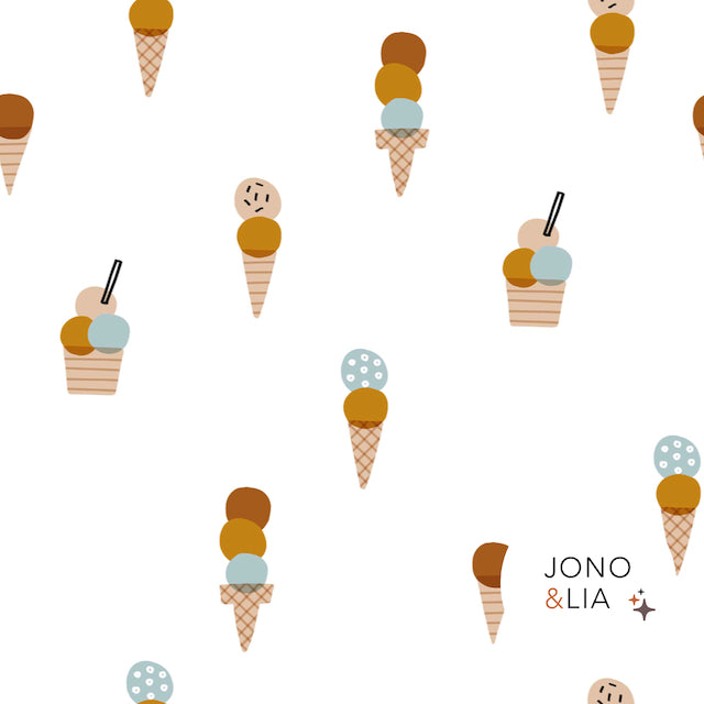 Crème glacée au caramel bio équitable (GOTS)