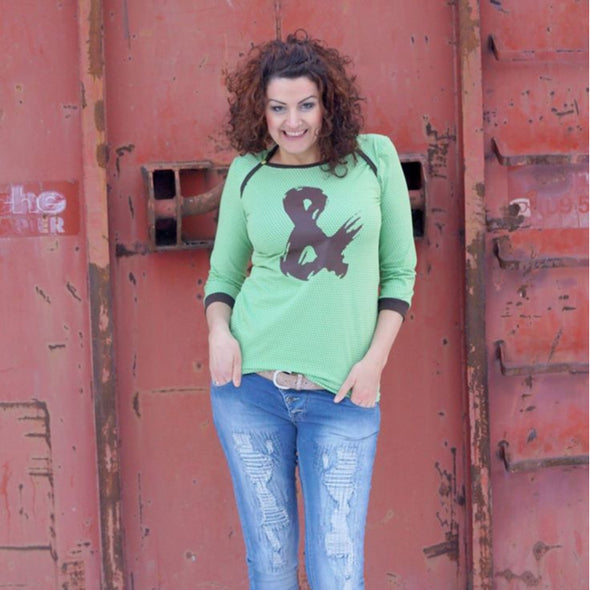Fairtrade Biojersey Kuller Kiwi