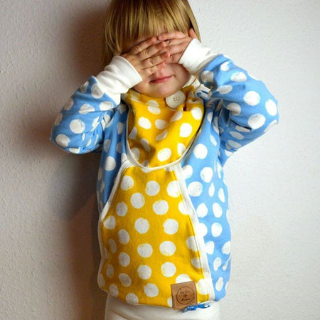 Fairtrade Bio Sweat Mellow Dots Senf