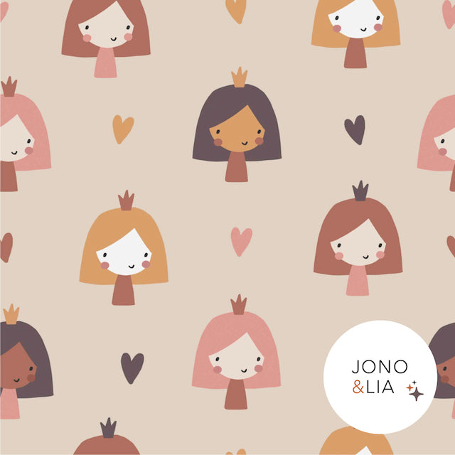 Jersey bio équitable Princesses du monde (GOTS)