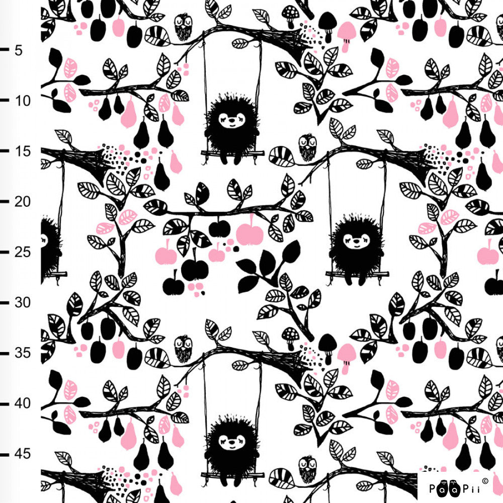 Fairtrade Bio Baumwoll Satin Siiri rosa